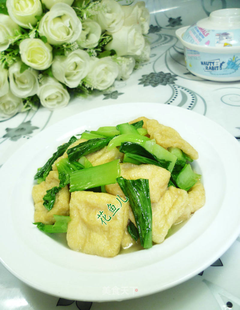 青菜炒小油方的做法
