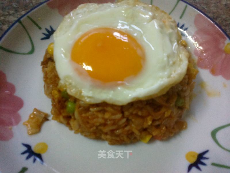 韩式泡菜风味——泡菜炒饭的做法