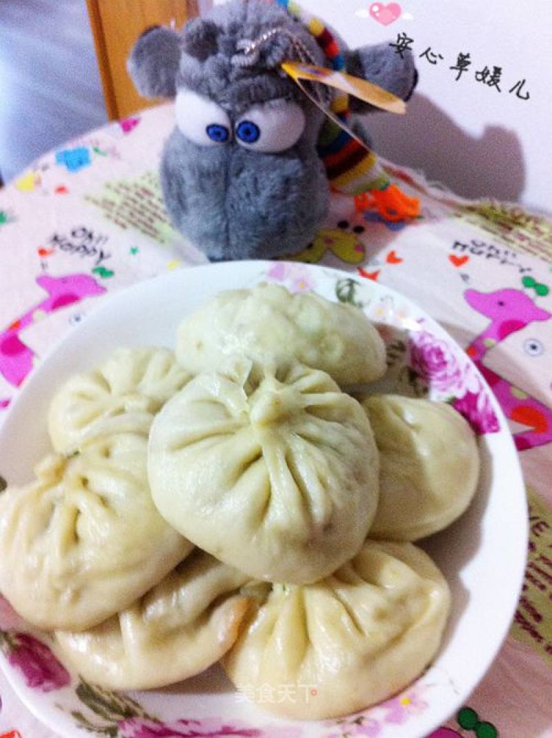 猪肉韭菜包子的做法