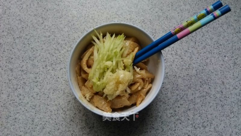 不用洗面的酿皮的做法