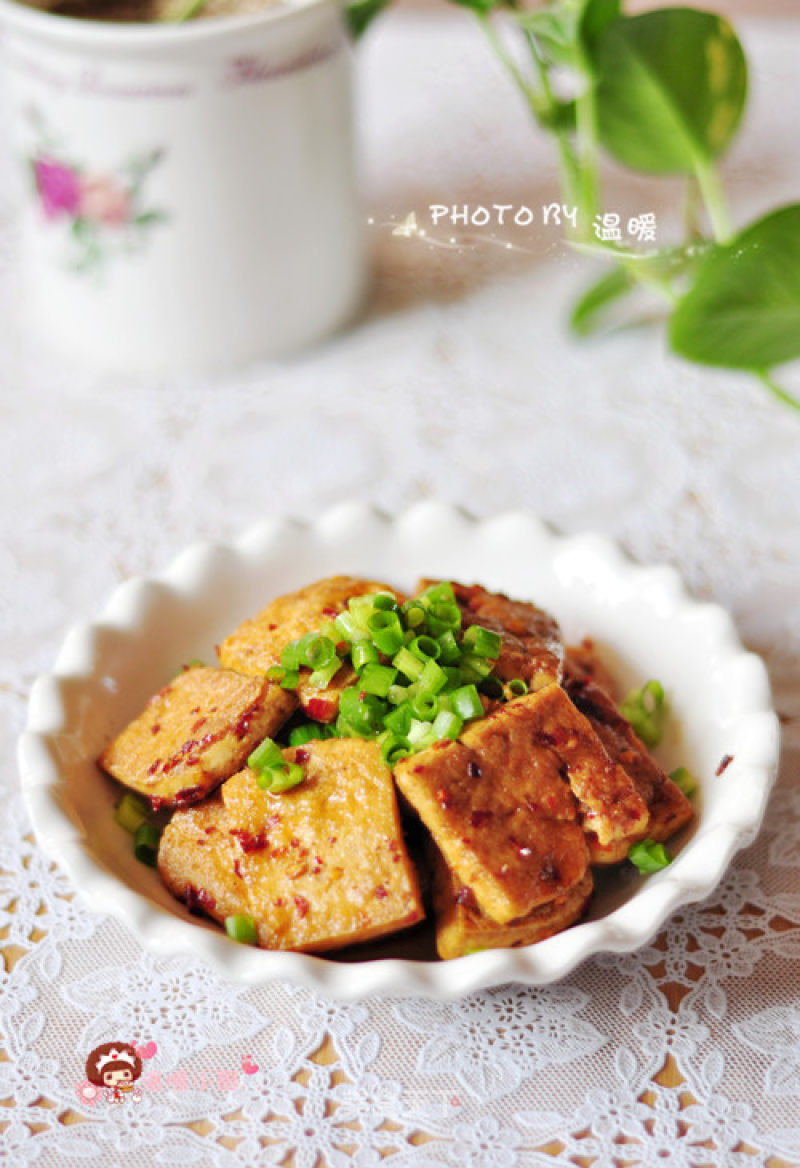 浇汁豆腐的做法
