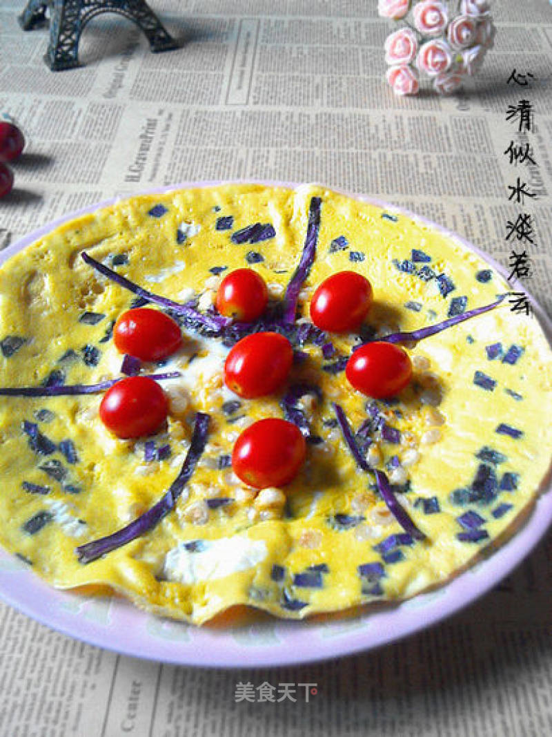 十分钟早餐系列【2】————红宝石杂蔬蛋排的做法