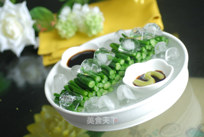 冰镇芥兰的做法