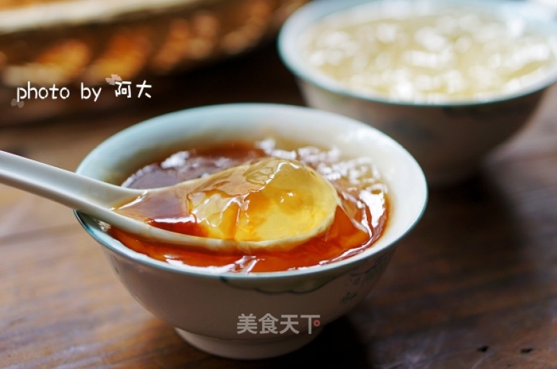 手搓红糖冰粉的做法