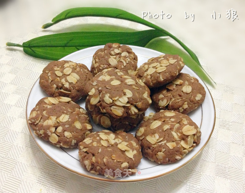 低糖美味----红糖燕麦饼干的做法