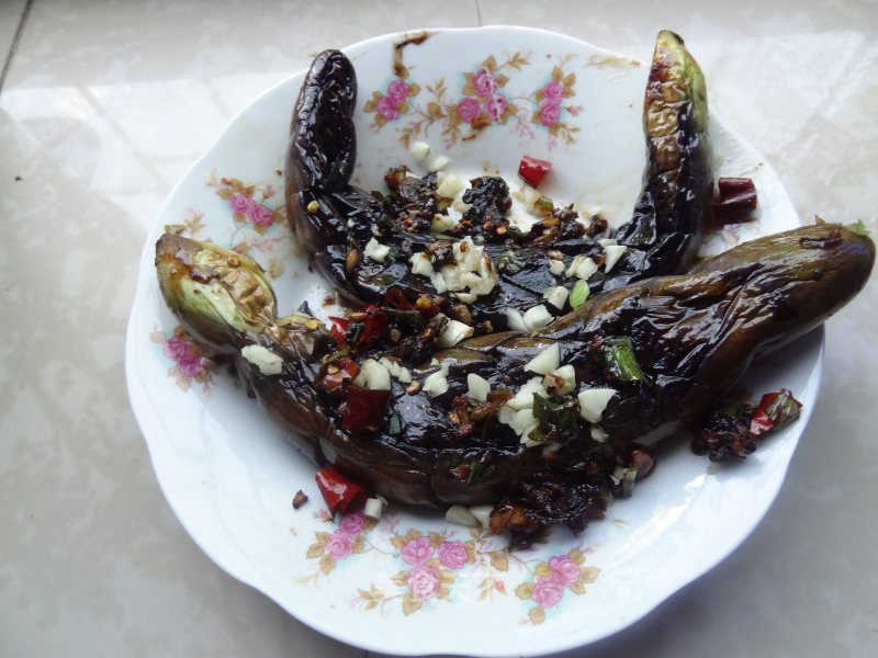 香煎茄子的做法