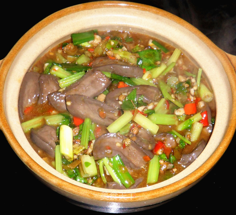 泡椒鸡血旺的做法