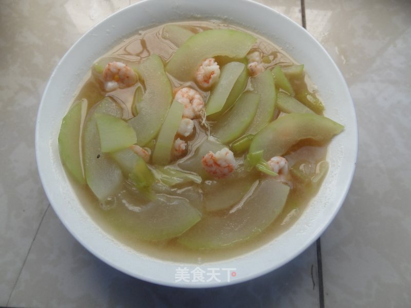 冬瓜虾仁汤的做法