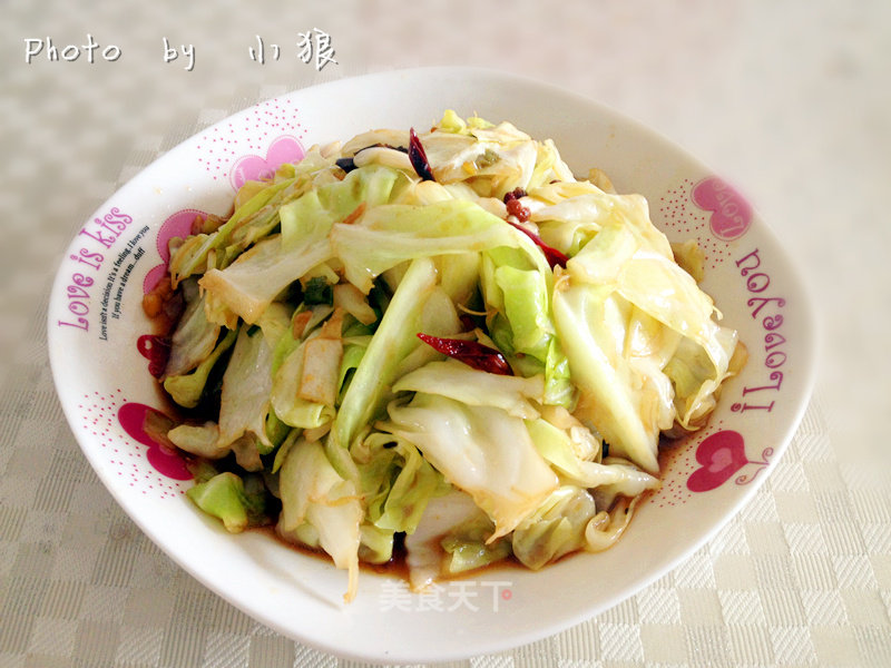 手撕包菜的做法