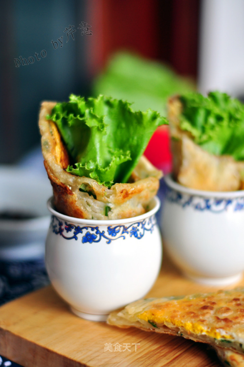 香酥鸡蛋灌饼的做法