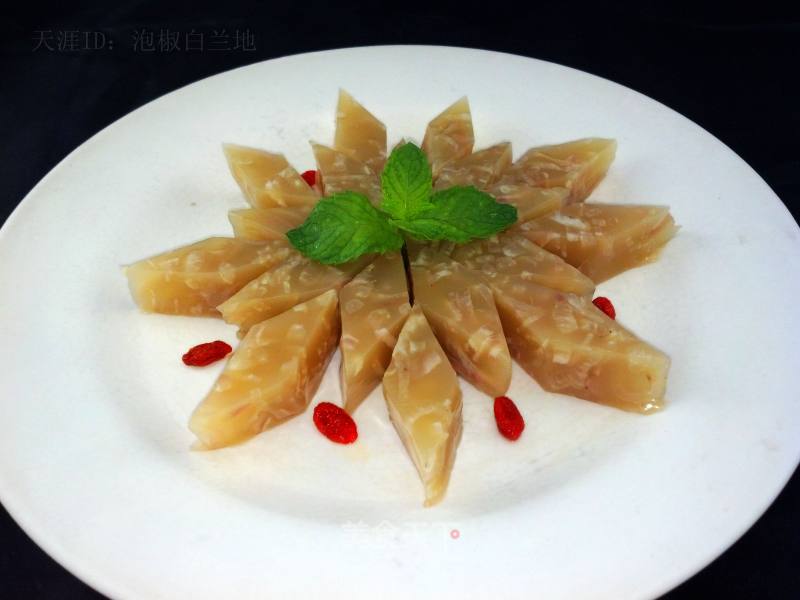 羊汤皮冻的做法