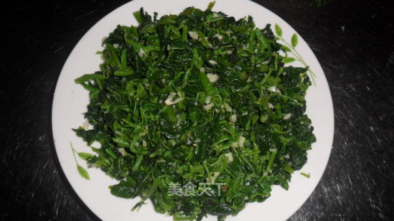 蒜茸拌野苋菜的做法