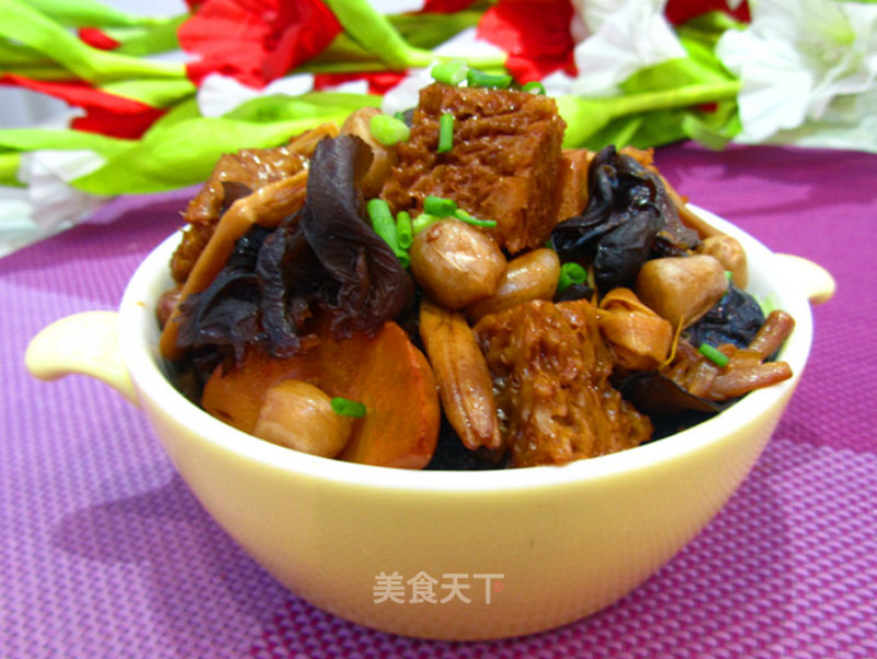 四喜烤麸的做法