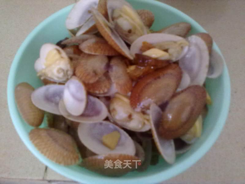 炒花甲的做法
