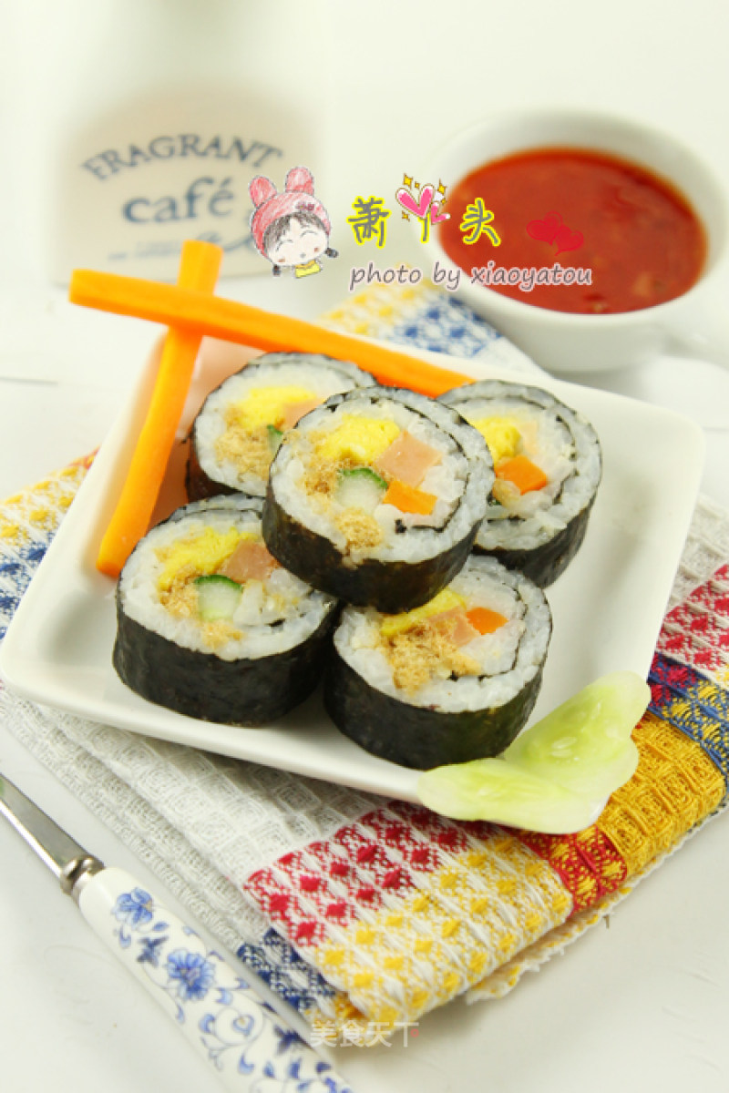 紫菜包饭的做法