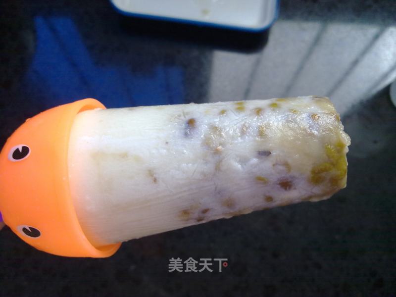 山药绿豆冰棒的做法