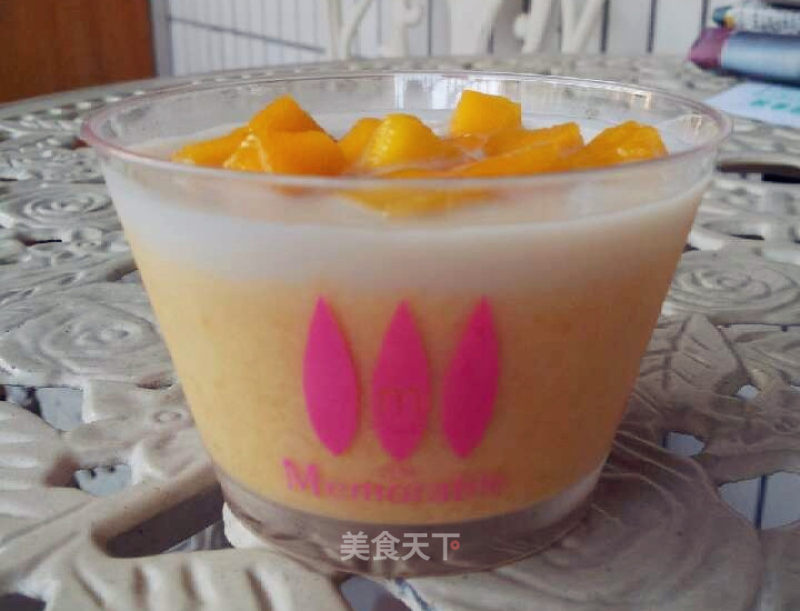 椰汁芒果慕斯杯的做法