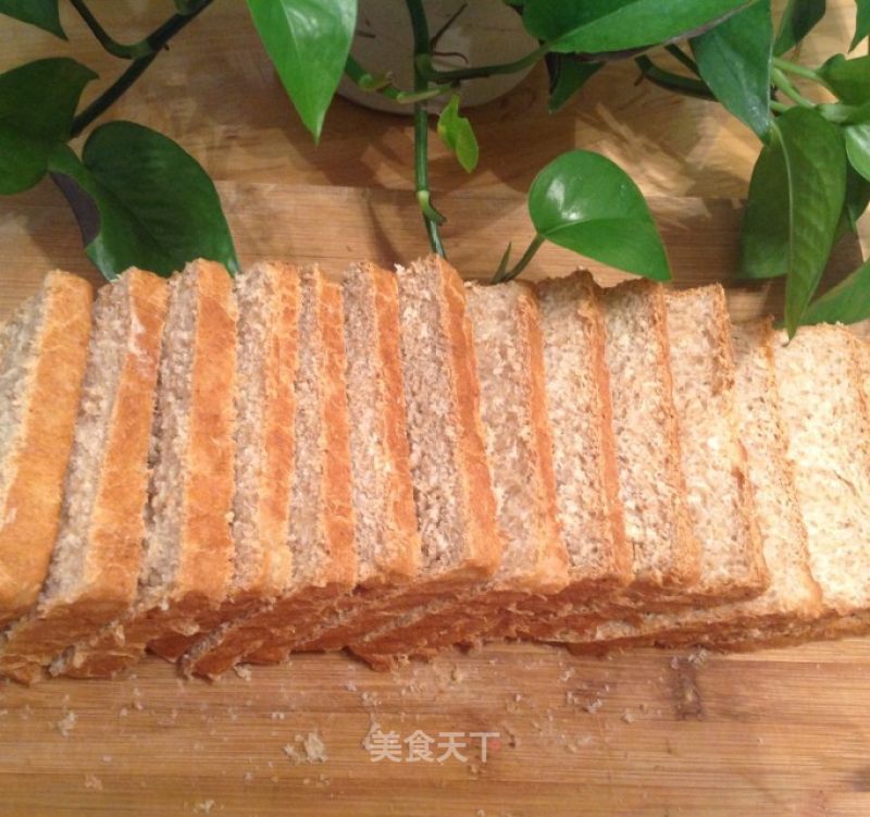 咸香全麦吐司的做法