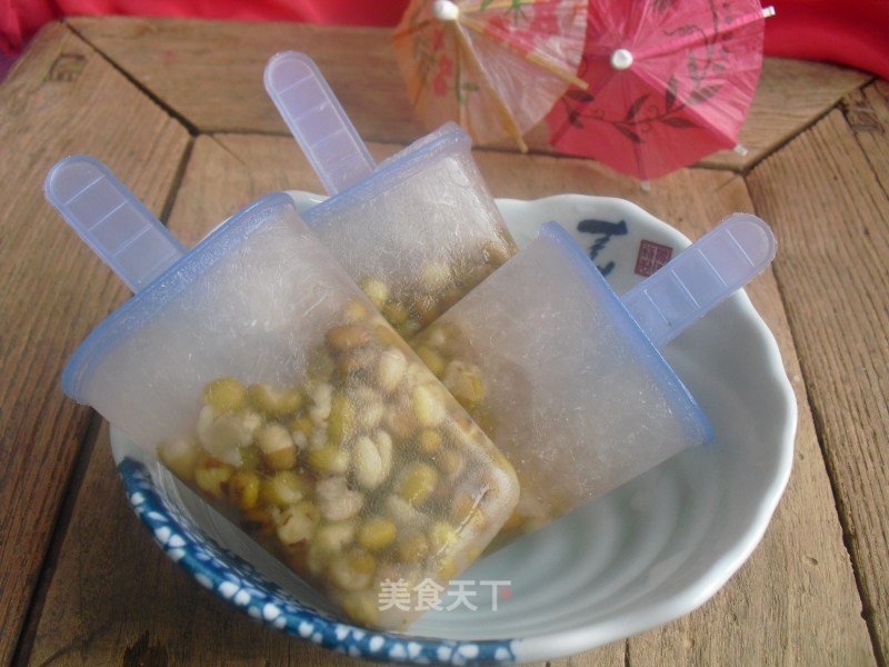 绿豆冰棍的做法