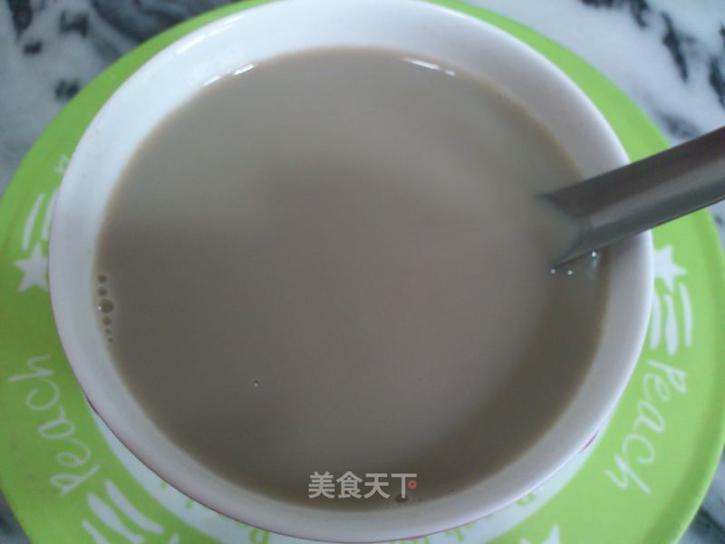 三色豆豆漿的做法