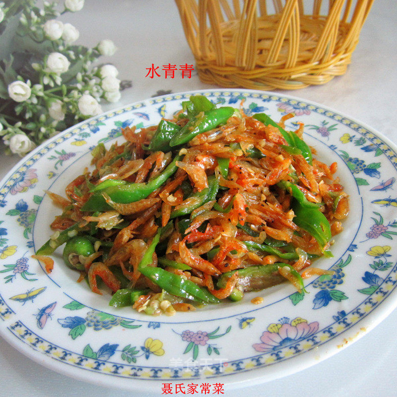 辣椒炒米虾的做法