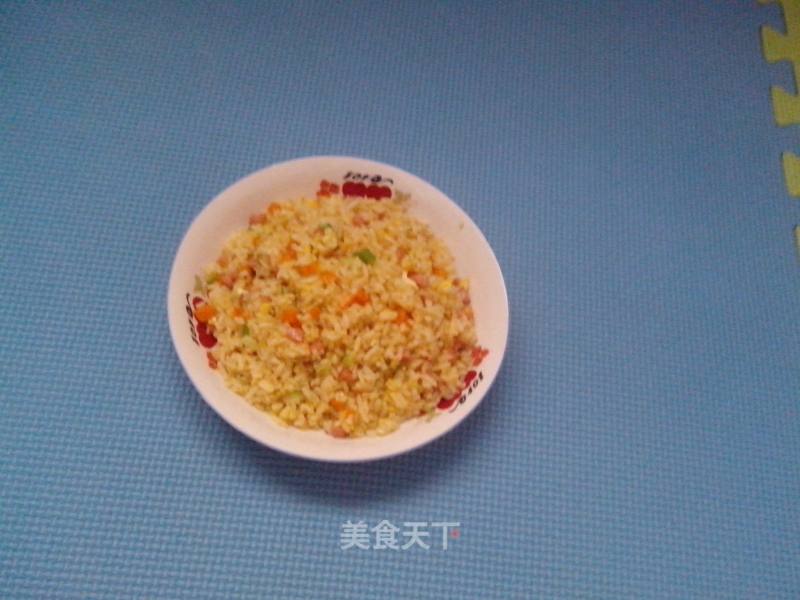 黄金蛋炒饭的做法