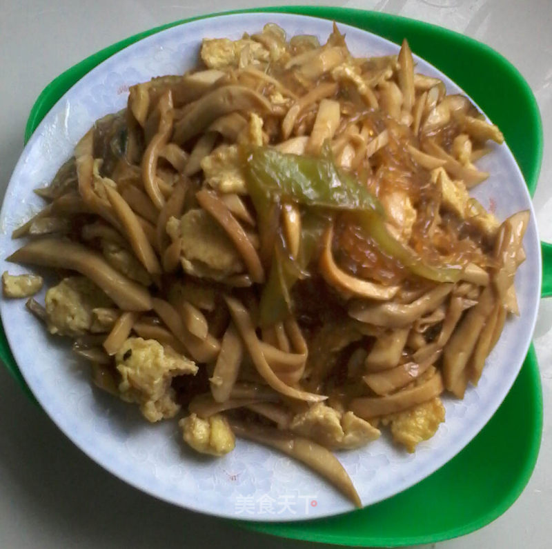 辣炒粉丝杏孢菇的做法