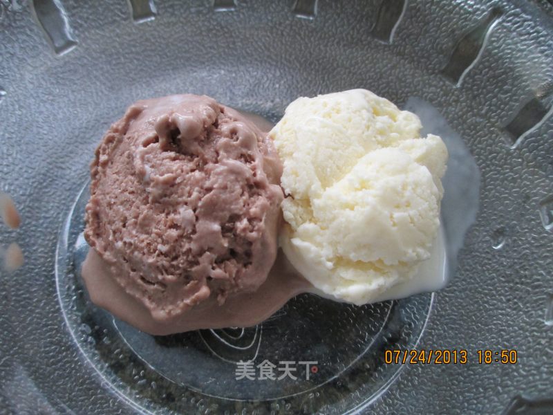 牛奶可可冰淇淋