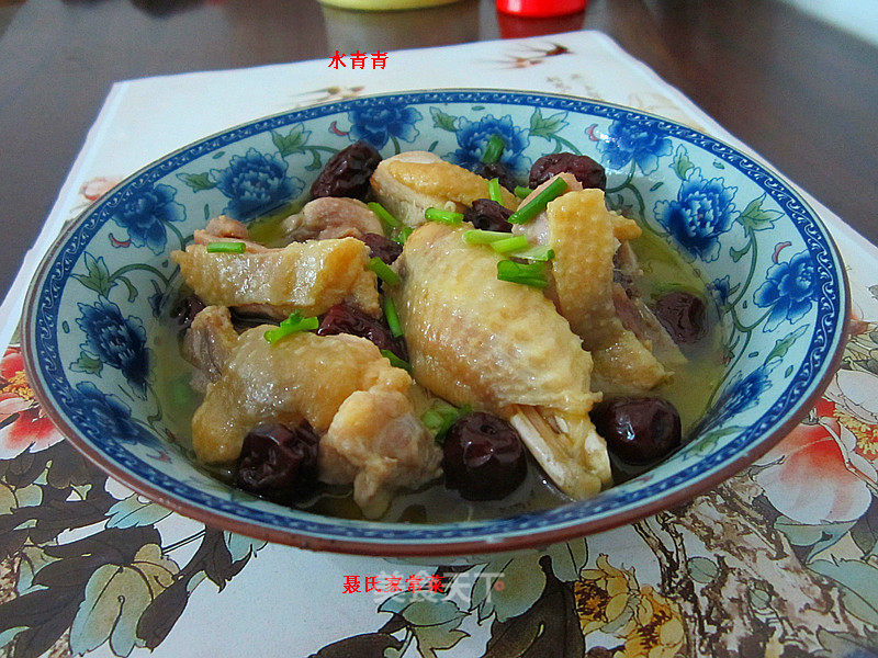红枣蒸鸡的做法