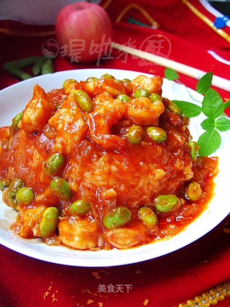 让米饭超有滋味——风味茄汁虾饭