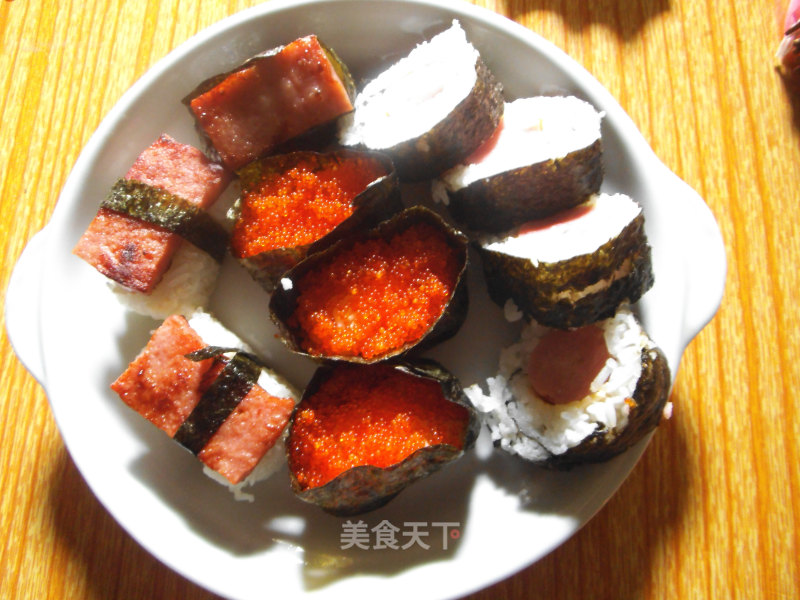 寿司军舰饭团的做法