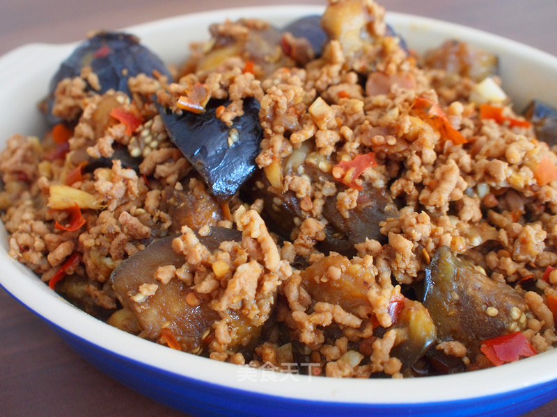 肉末茄子的做法