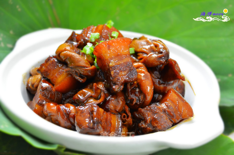 千张结烧肉的做法