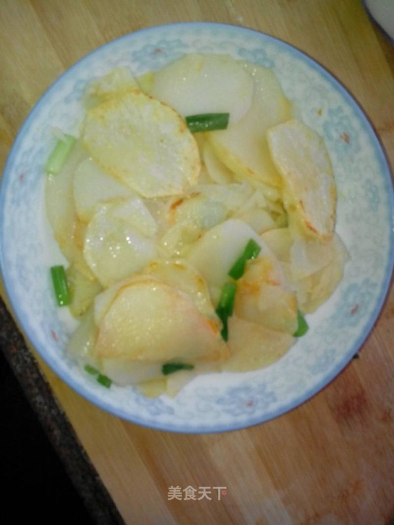 香煎土豆片的做法