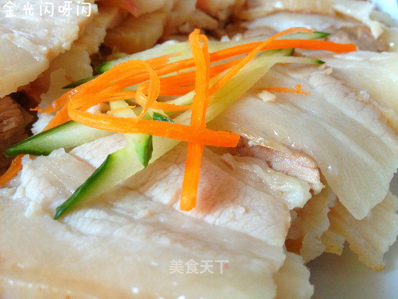 地道川味--蒜泥白肉的做法