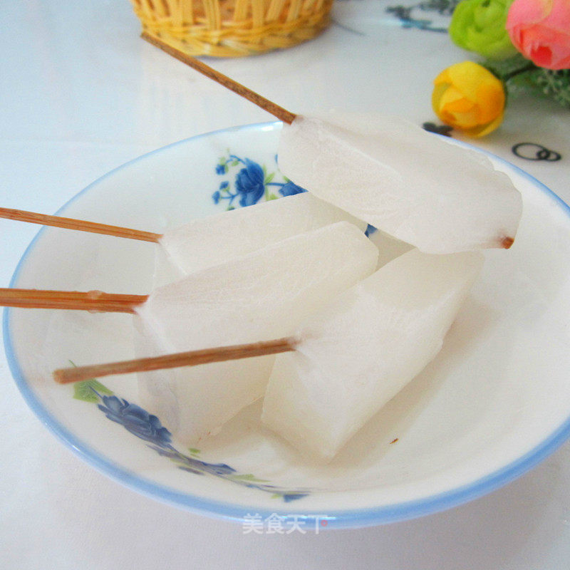 牛奶冰棍的做法