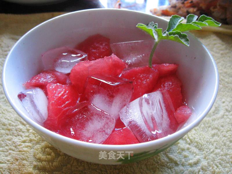 夏日西瓜清凉冰饮的做法