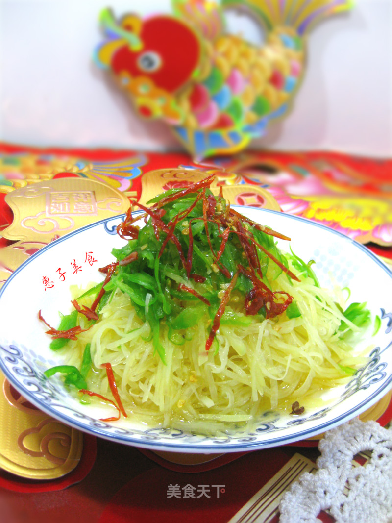 炝土豆丝的做法