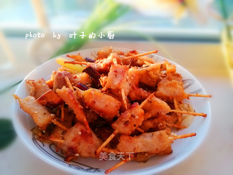 美味牙签肉的做法