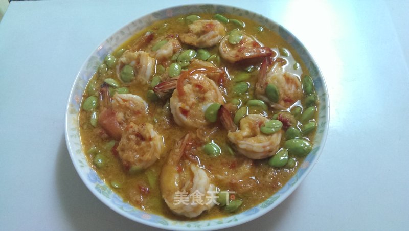 印尼风味—臭豆炒虾的做法