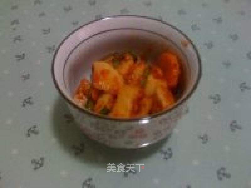 韩式泡萝卜的做法