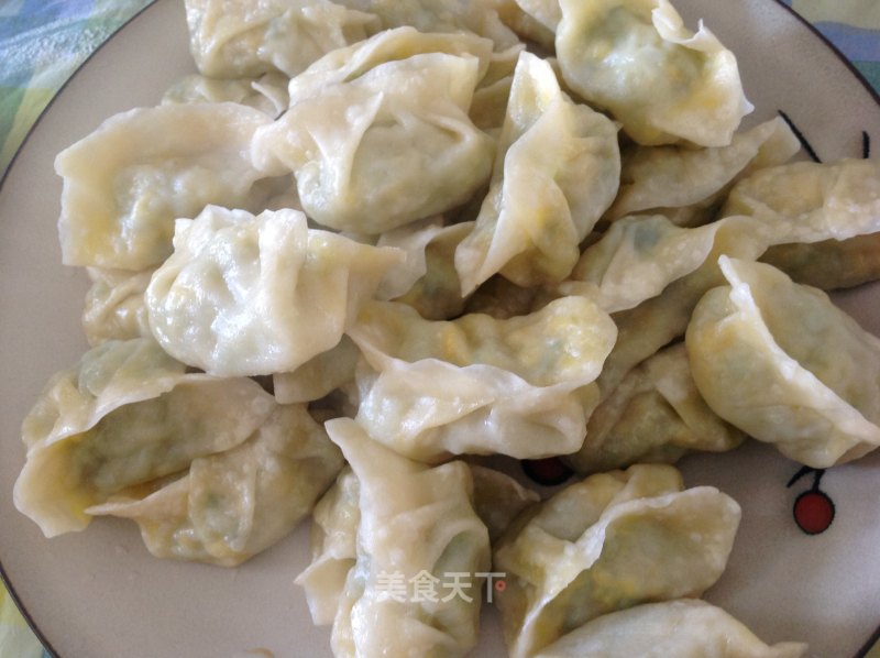 角瓜（西葫芦）鸡蛋馅大蒸饺的做法