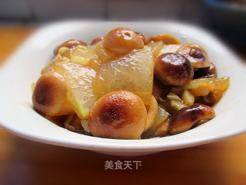 冬瓜烧香菇的做法