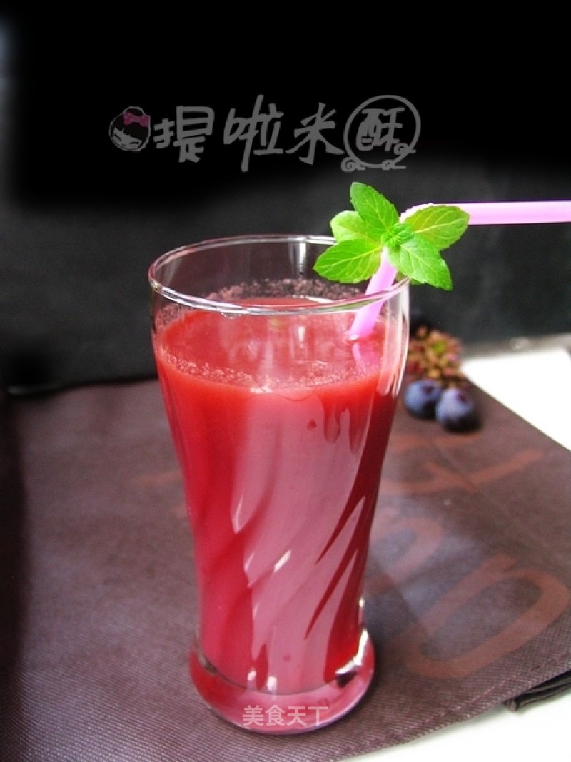 消暑开胃又止渴——胡萝卜葡萄汁