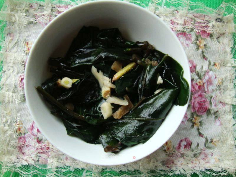 炒人参菜的做法