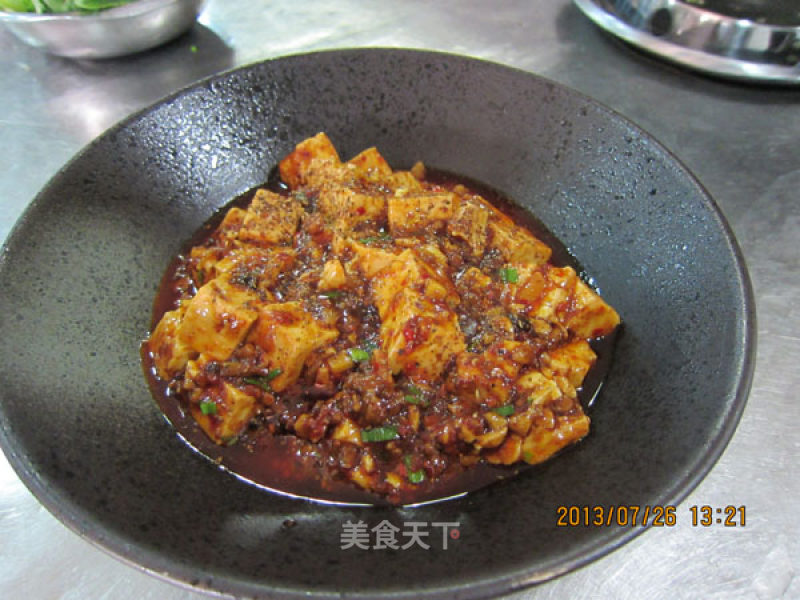 麻婆豆腐的做法