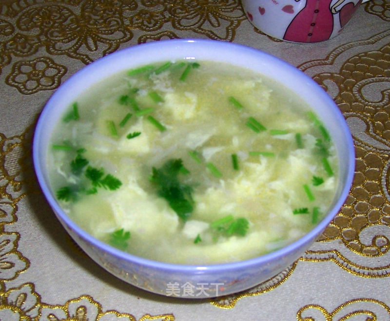金针菇蛋花汤的做法
