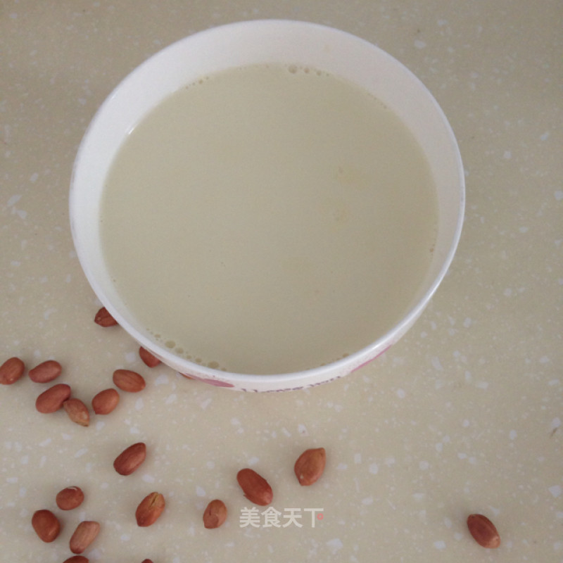 营养花生豆浆的做法