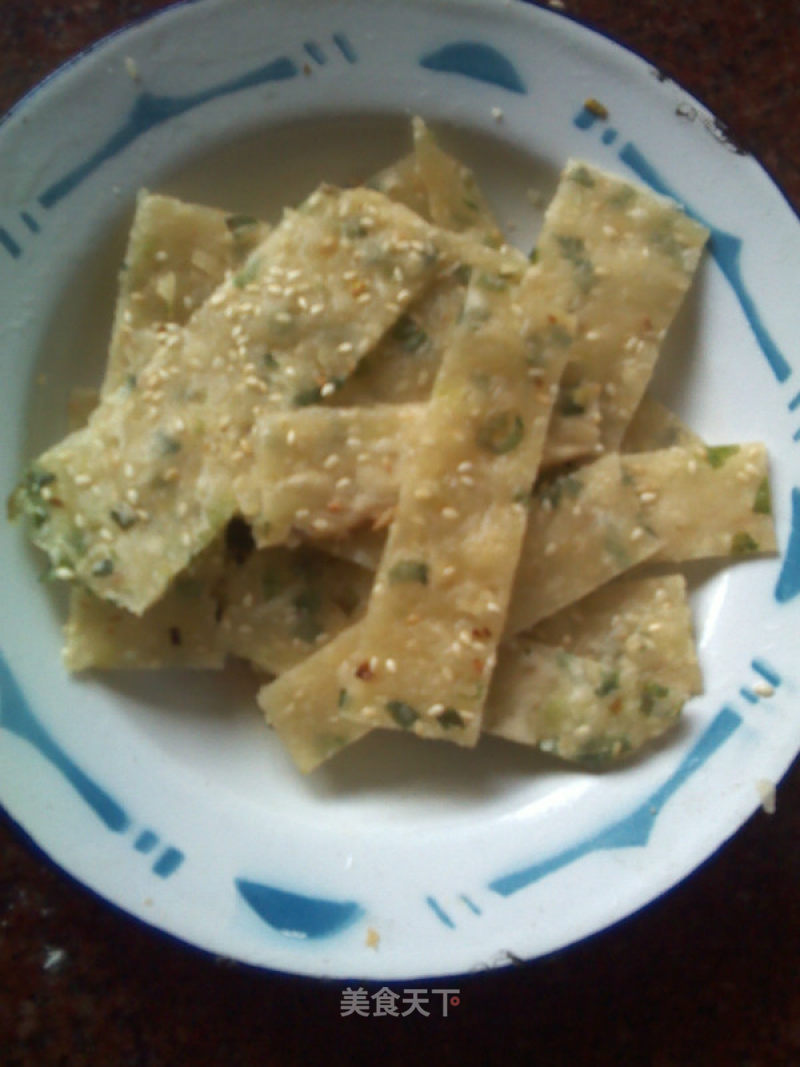 芝麻葱香饼的做法