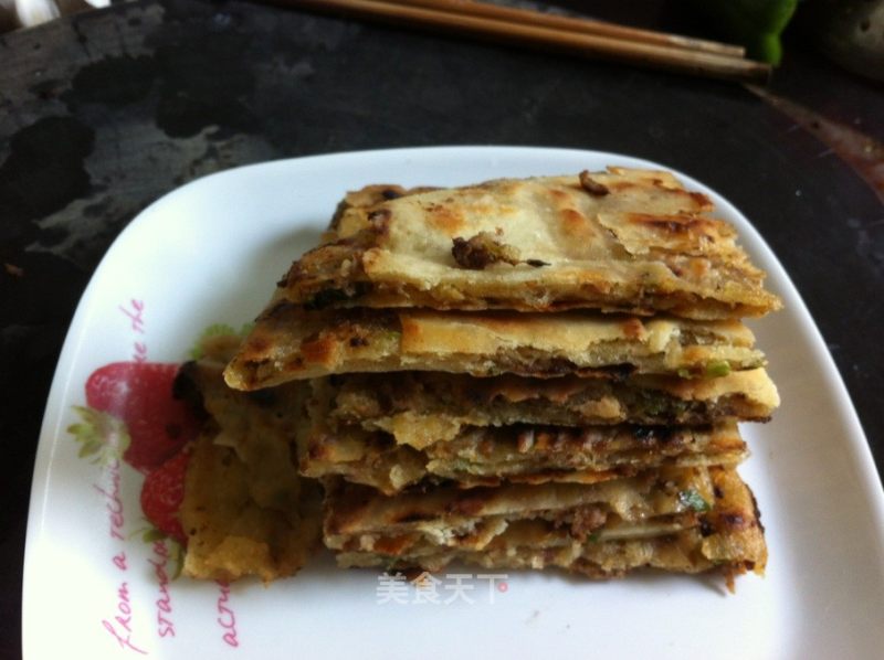 肉末千层饼的做法